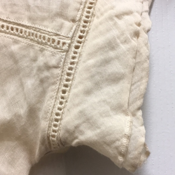 Boho 100% Raime Linen top. - Picture 5 of 5